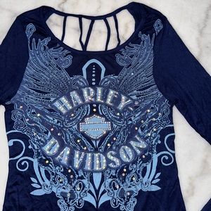 Harley Davidson Bling Top